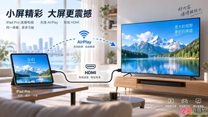 ipad连接电视机教程详解有线与无线投屏方法