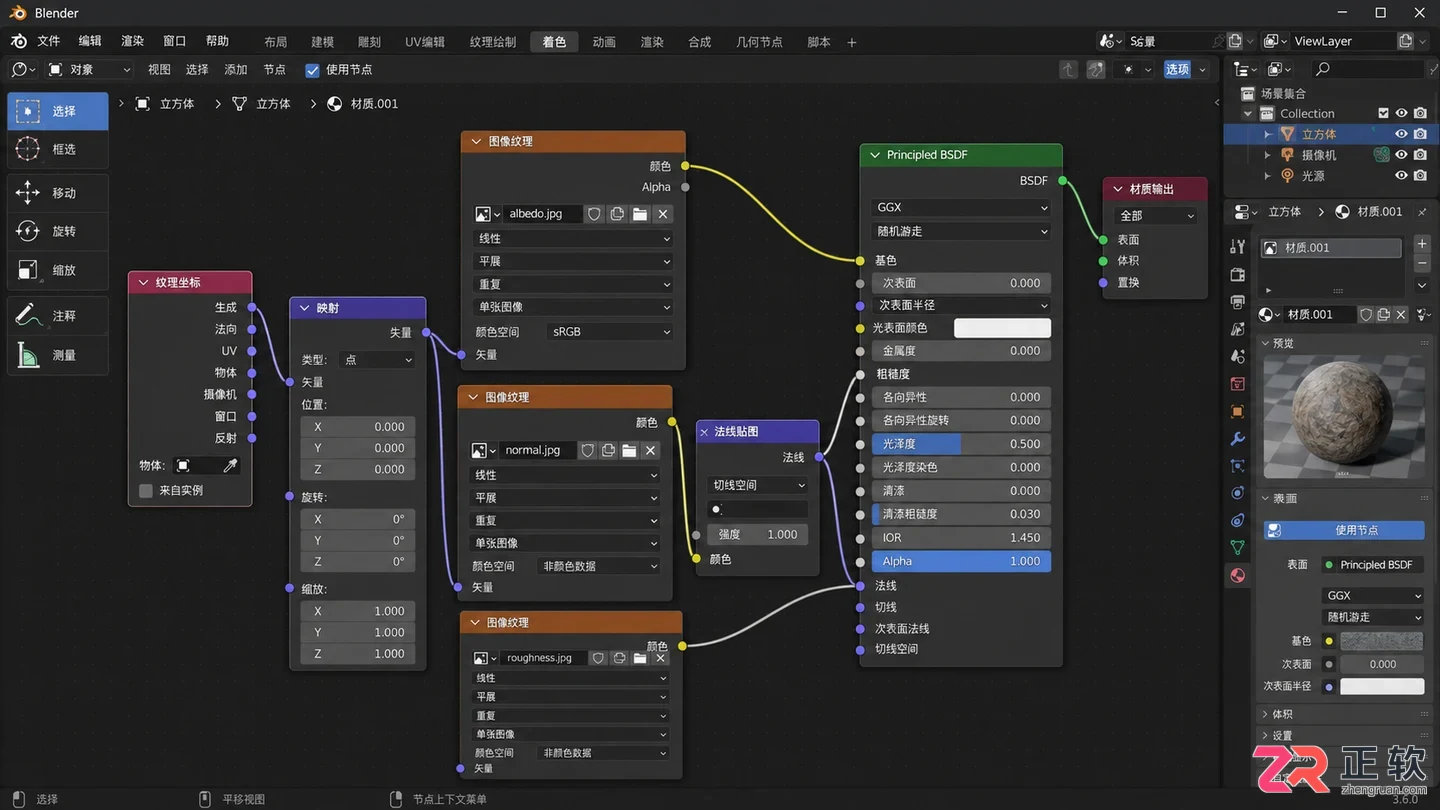 blender节点快捷键参考手册常用按键操作教程