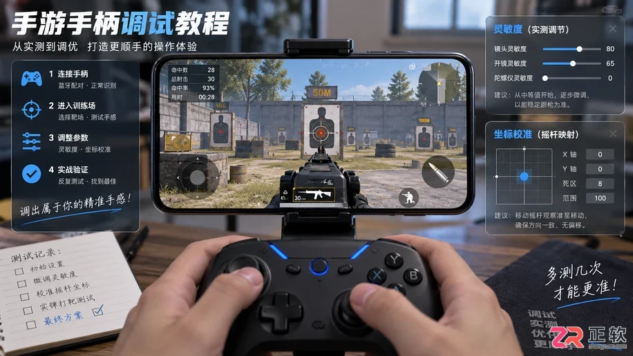 游戏手柄连接手机怎么设置按键映射教程