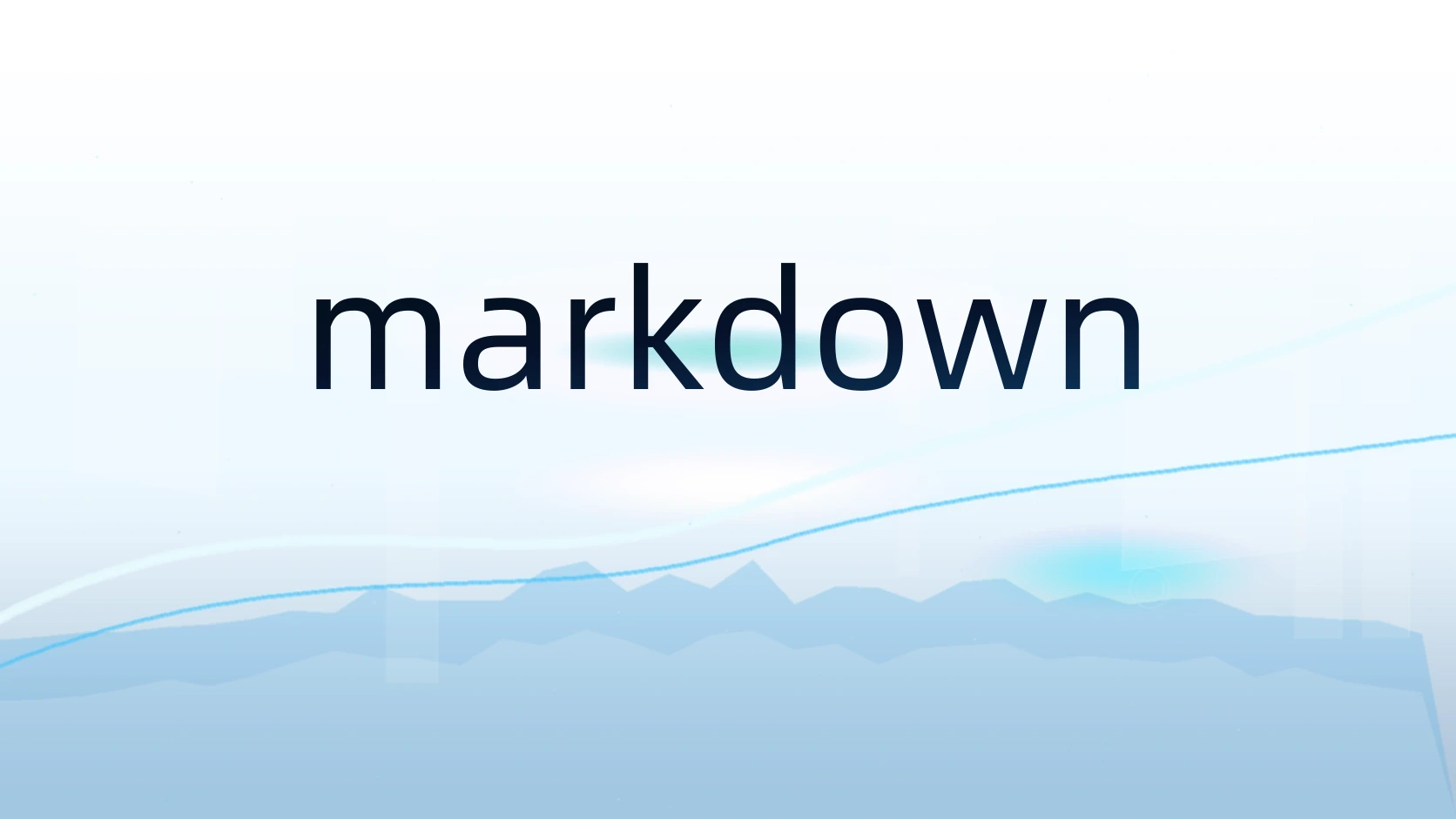 markdown
