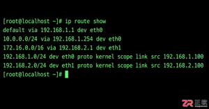 Linux设置静态路由命令与永久生效教程