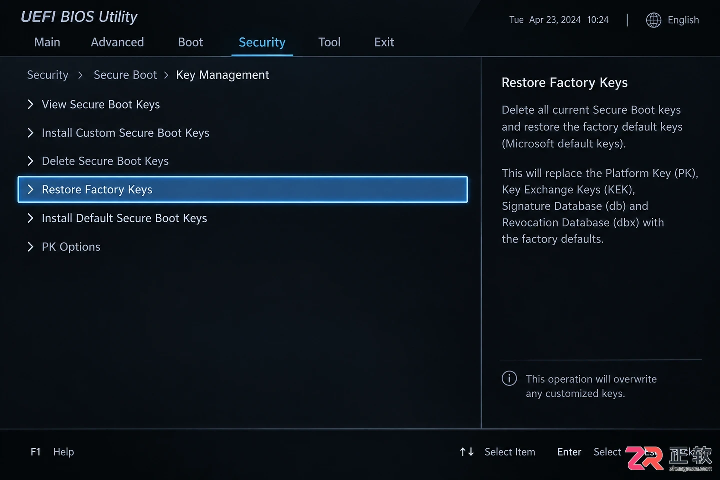 bios开启安全启动后无法引导系统怎么办