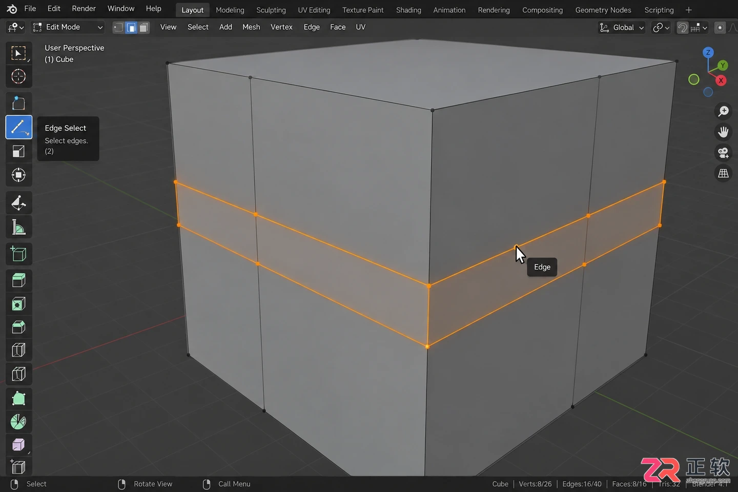blender环切怎么删除不掉正确移除环切边的方法