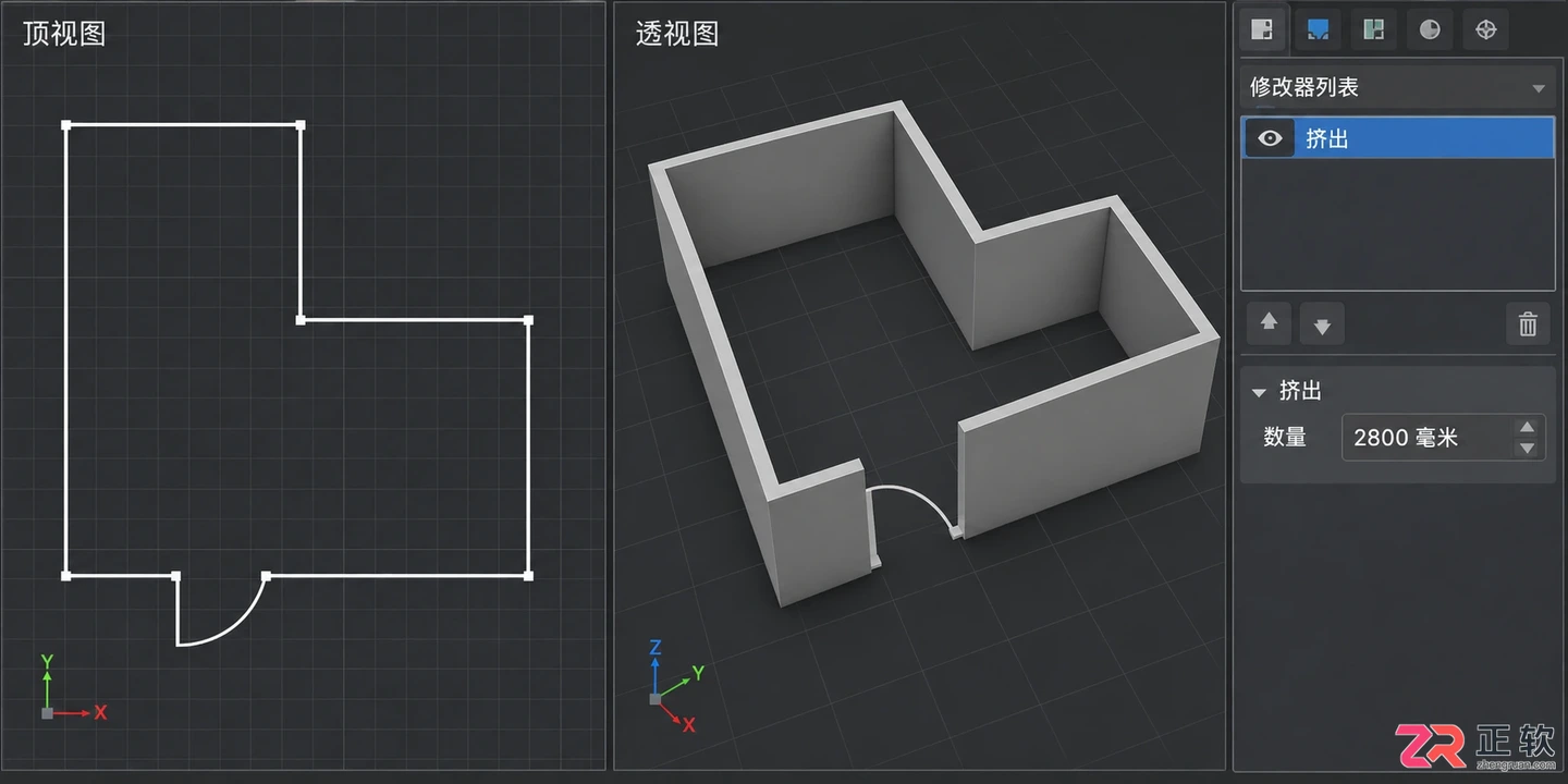 3dmax室内设计建模教程:室内效果图建模步骤图解与视频教学