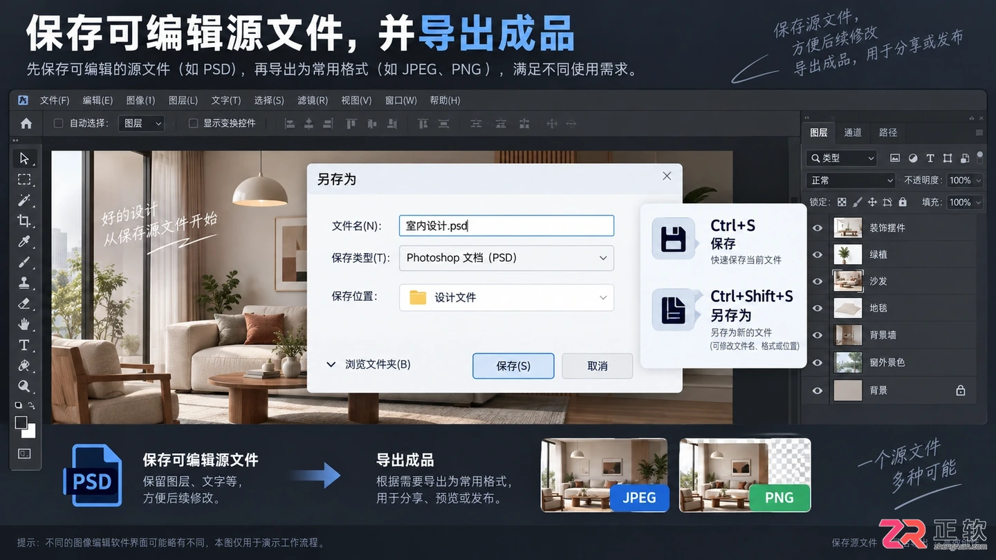 Photoshop快捷键速查表:常用快捷键命令大全及使用方法