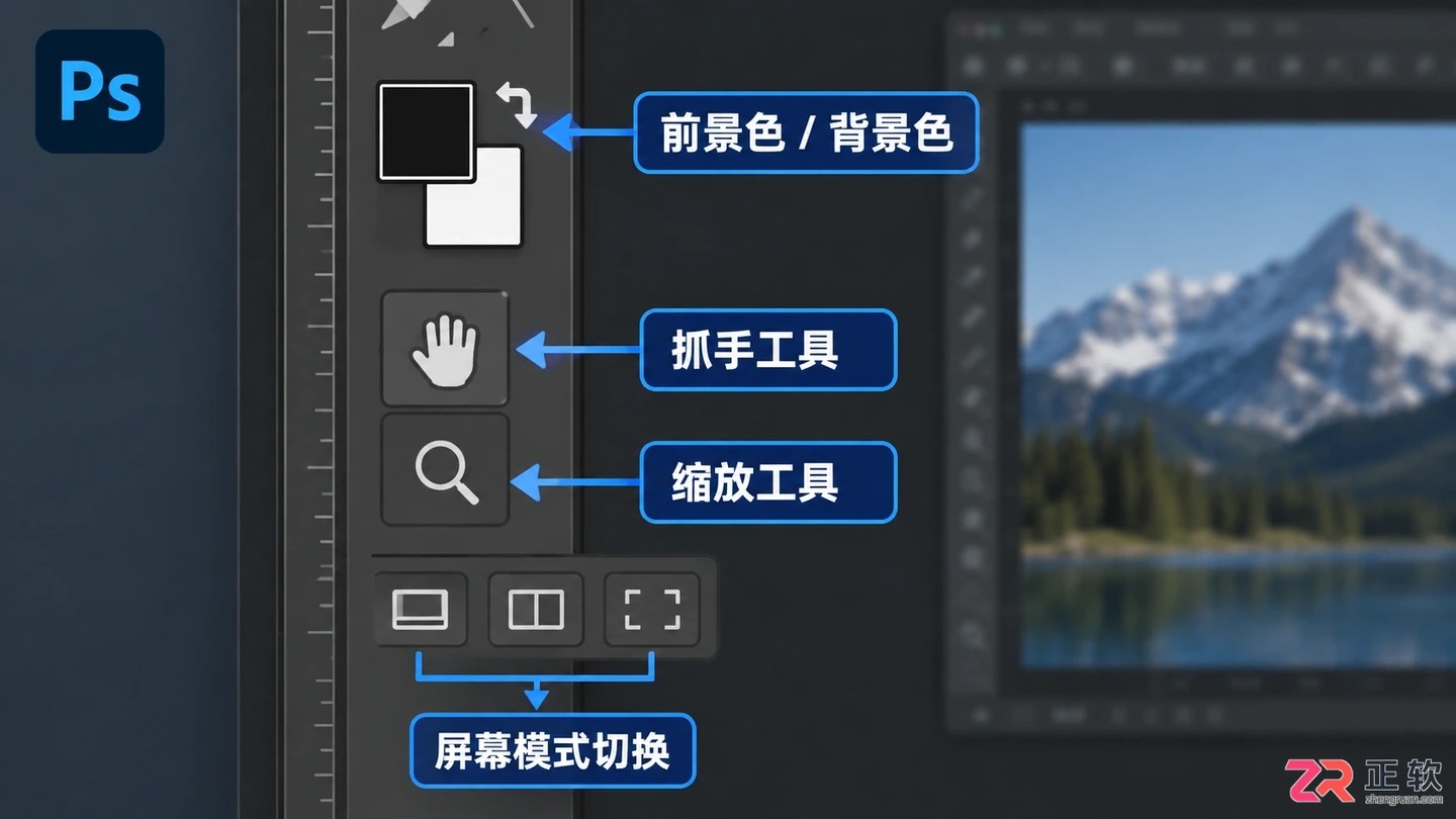 photoshop工具箱怎么调出 ps中工具箱的工具有哪些