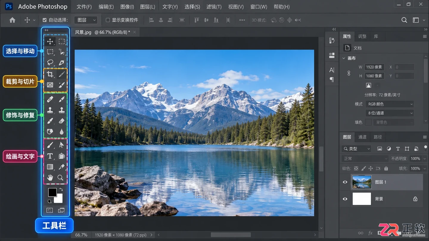 photoshop工具栏介绍 ps工具栏介绍大全