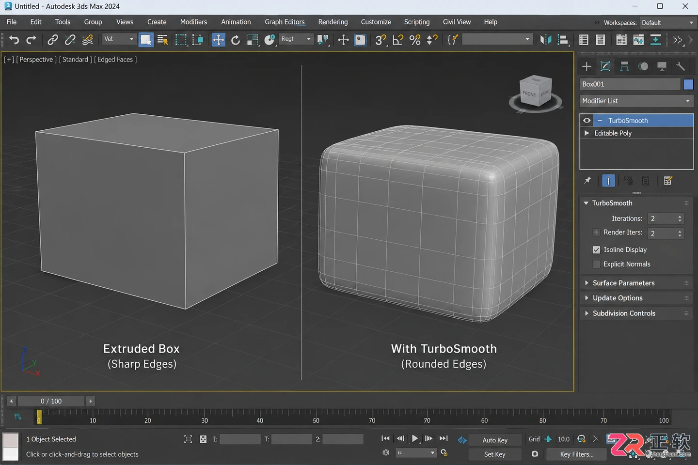 3Dmax建模eps仿形包装教程