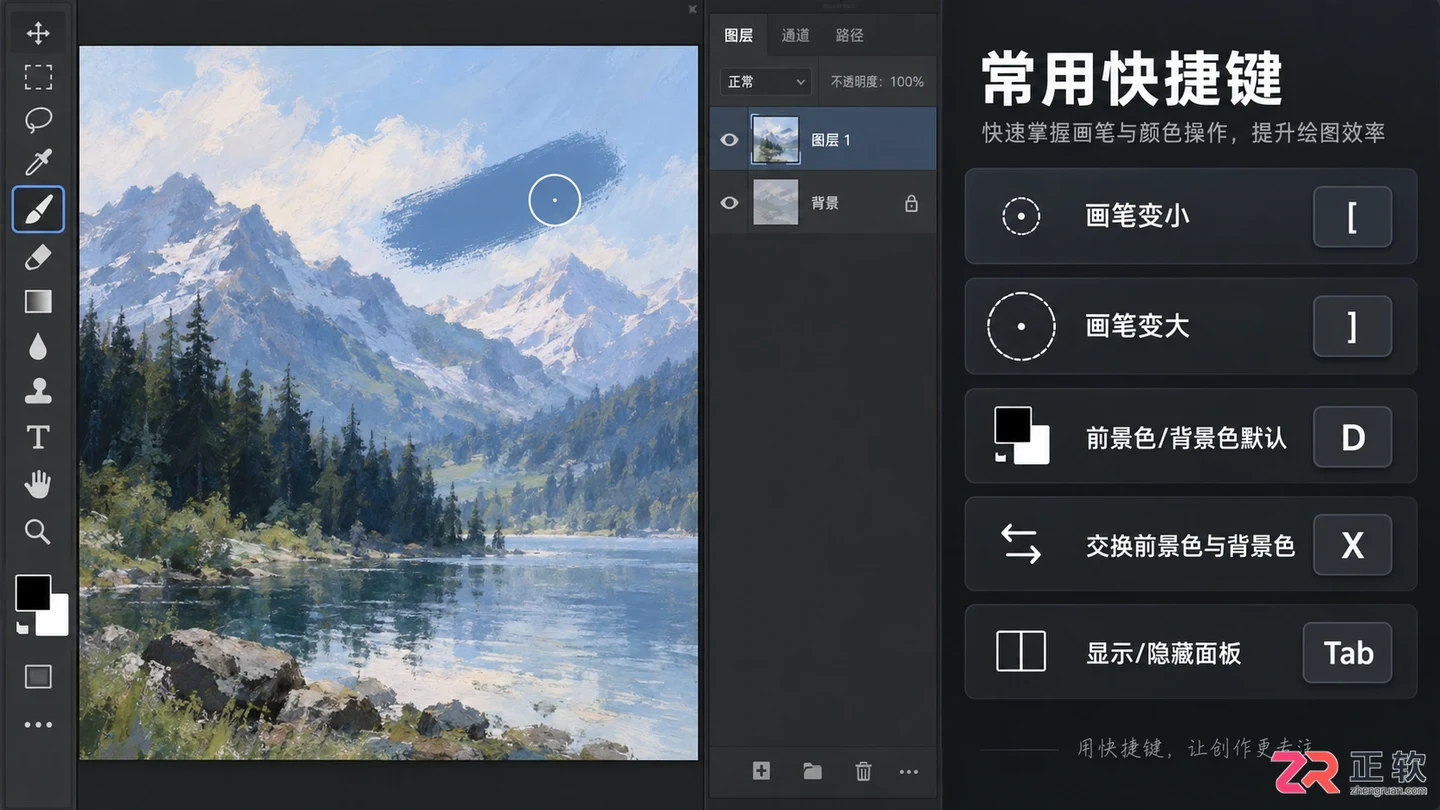 Photoshop快捷键对照表：PS常用快捷键命令大全及使用方法
