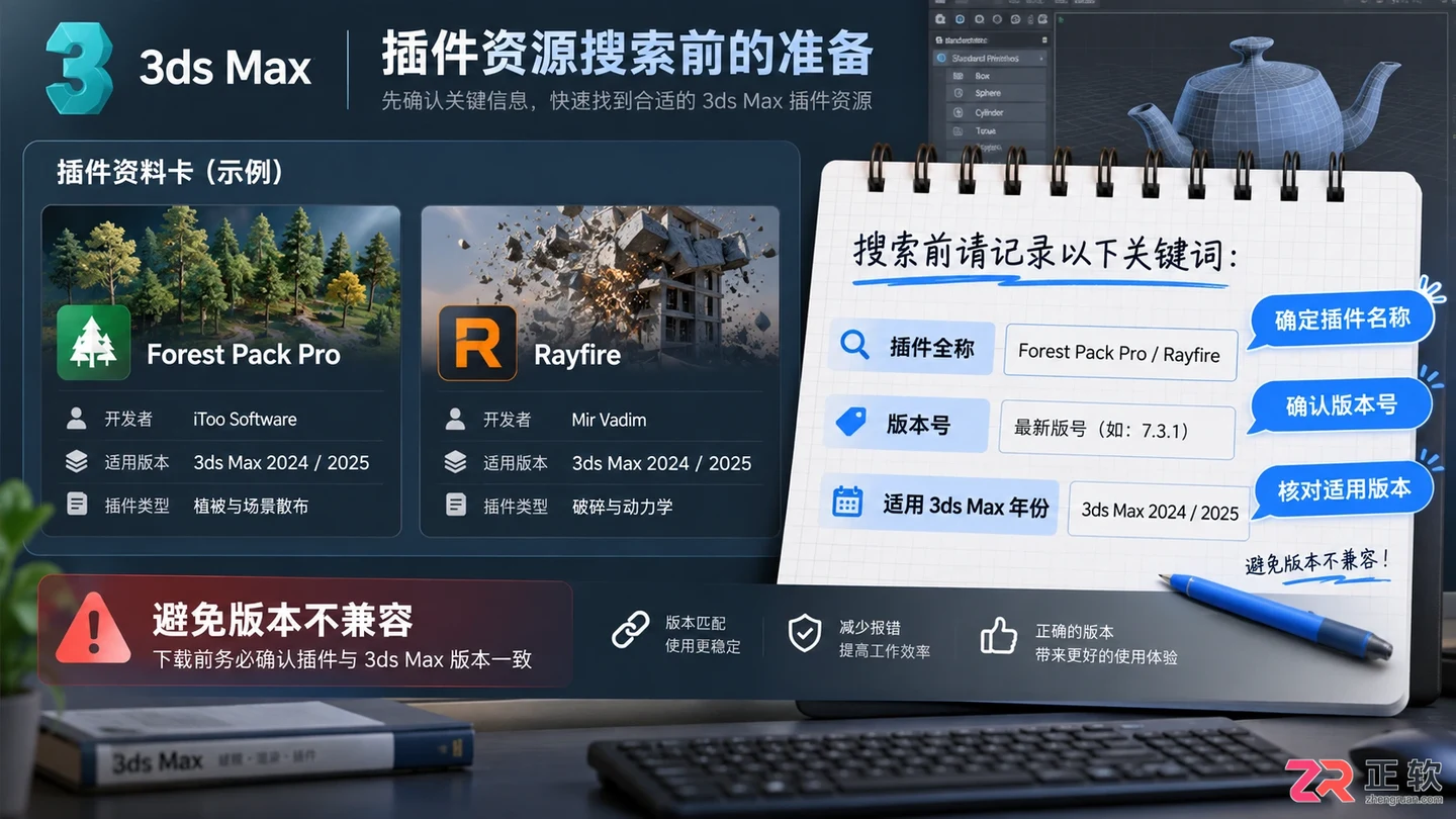 3dmax插件夸克网盘资源查找与下载方法