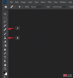Photoshop污点修复与仿制图章工具的使用场景对比