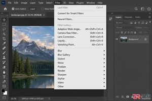 Photoshop滤镜库变灰不能用的原因与解决方法