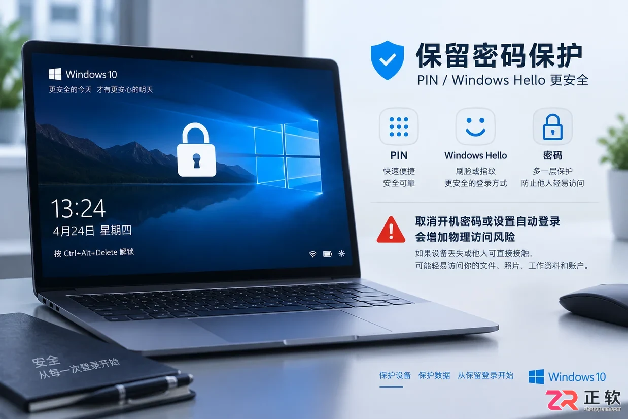 win10怎么取消开机密码不用任何工具直接设置