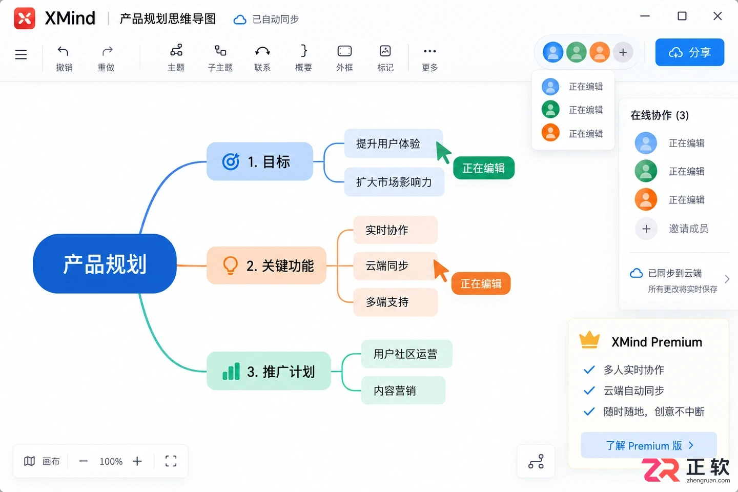XMind免费版与Pro版功能对比:专业版值得升级吗?