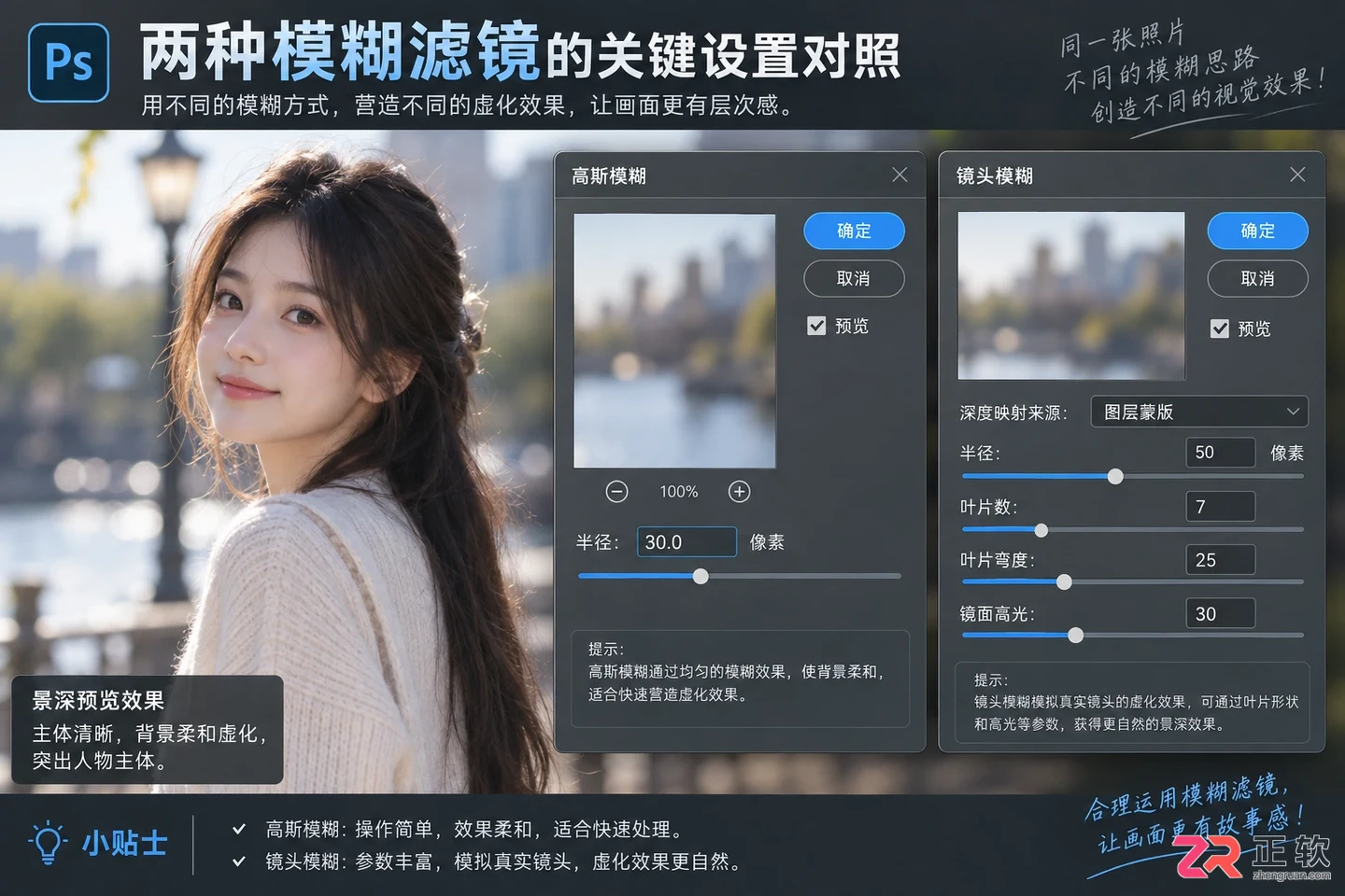 Photoshop滤镜大全:常用滤镜效果与使用方法