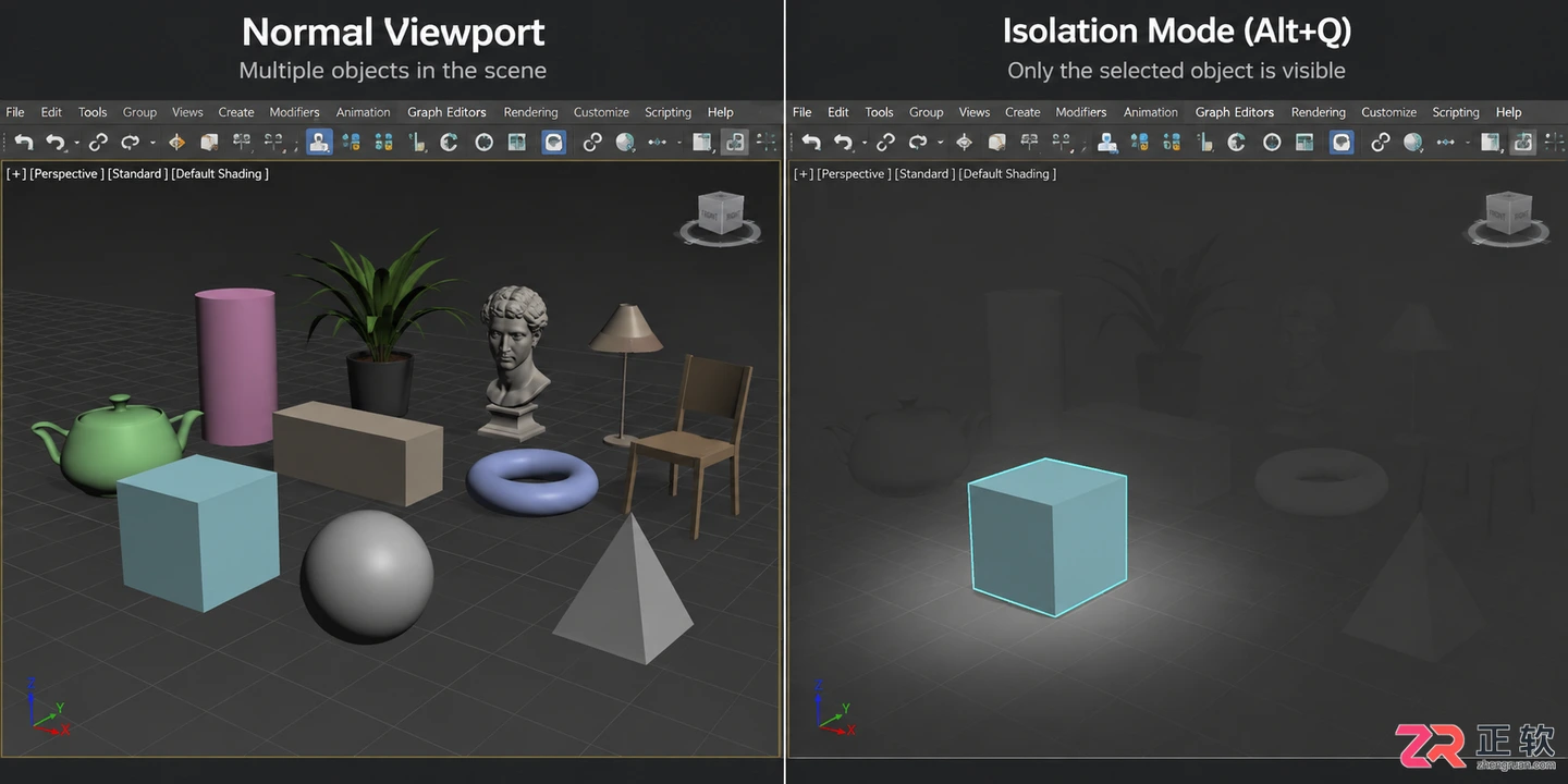 3dmax快捷键命令常用