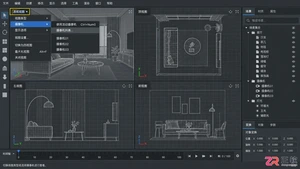 3dmax摄像机视角怎么调？进入 切换 校正及恢复方法