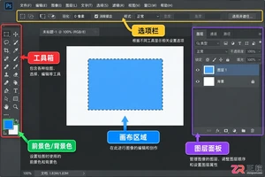 Photoshop选区怎么填充颜色?常用方法与快捷键