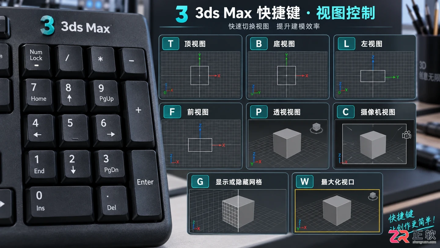 3dmax快捷键命令大全表