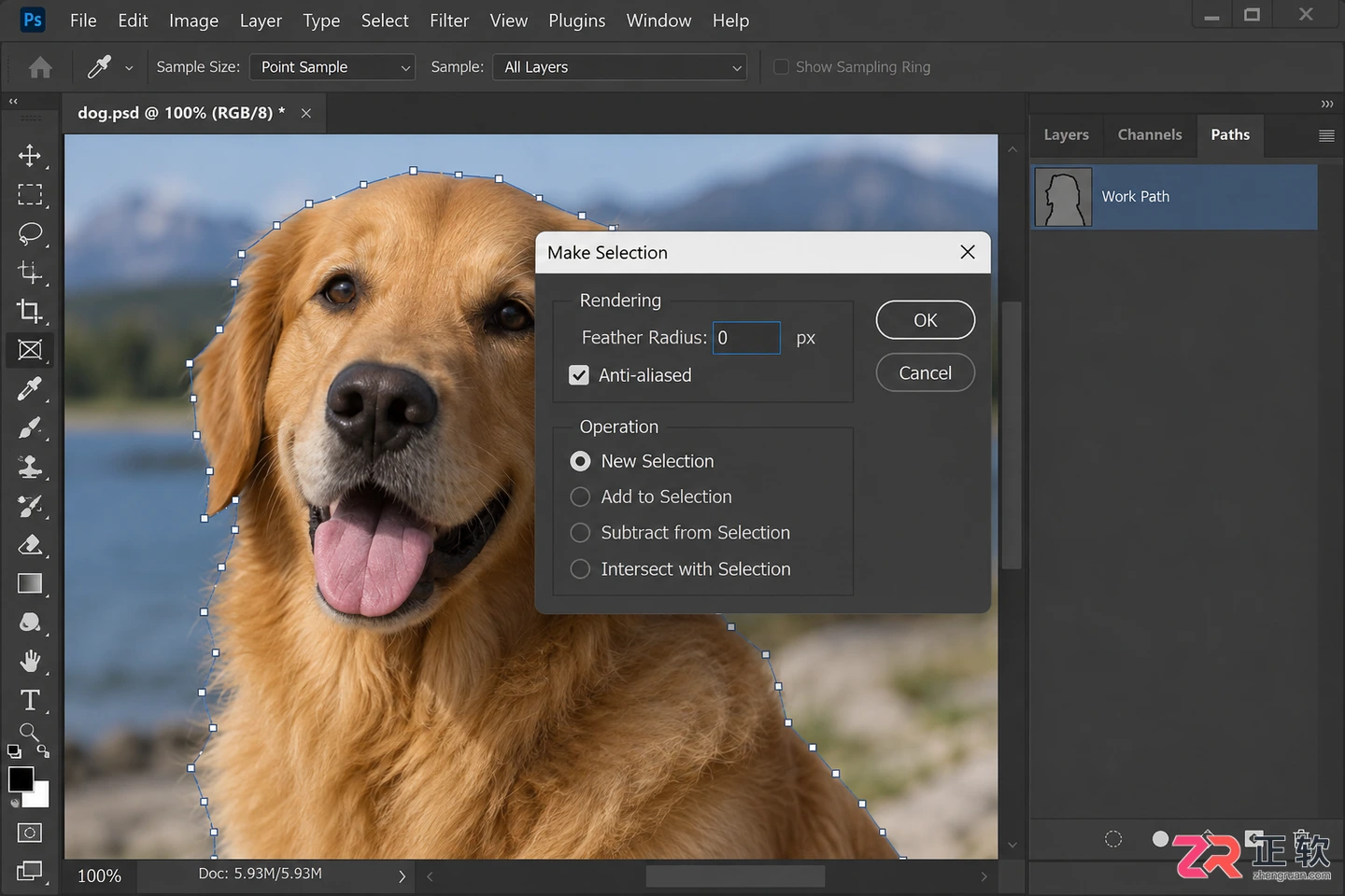 photoshop钢笔工具抠图怎么用