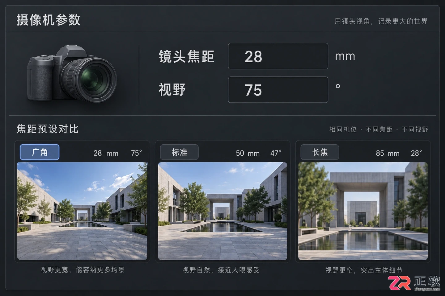 3dmax摄像机最好的参数是多少?实用参数设置与视角调整方法
