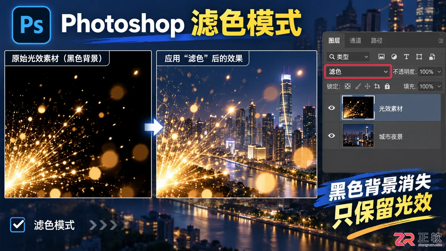 photoshop混合模式怎么设置