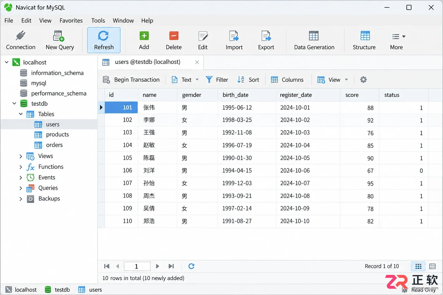 navicat for mysql 怎么导入数据