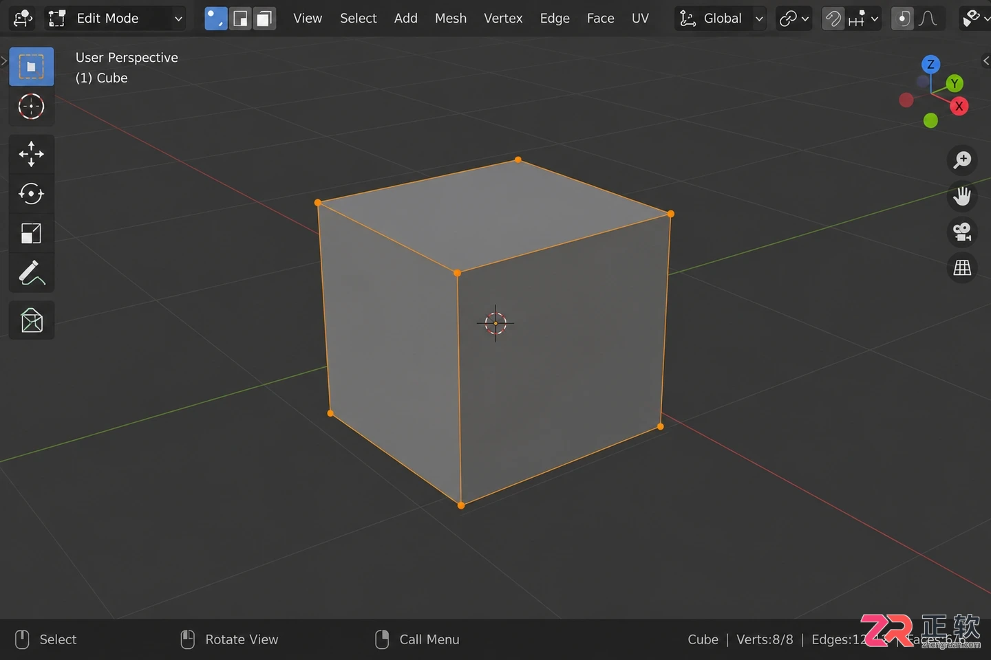 blender新手教程简单模型建立详细步骤图解