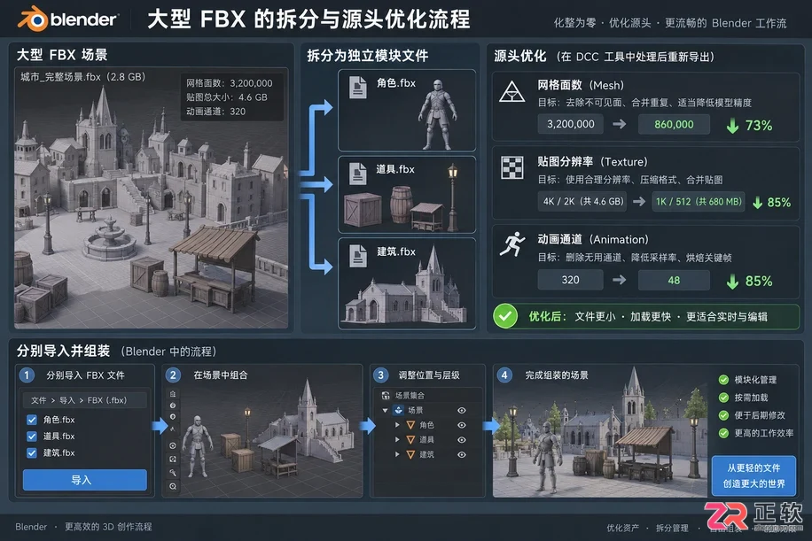 blender导入fbx最大文件支持多大
