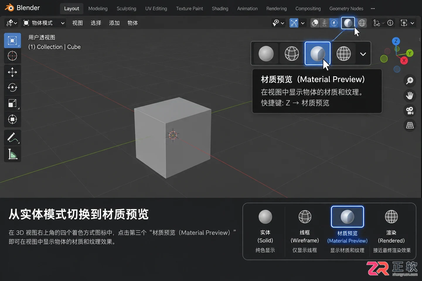 blender 导入 obj 贴图不显示解决教程