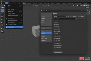 blender快捷键设置在哪里修改教程步骤详解
