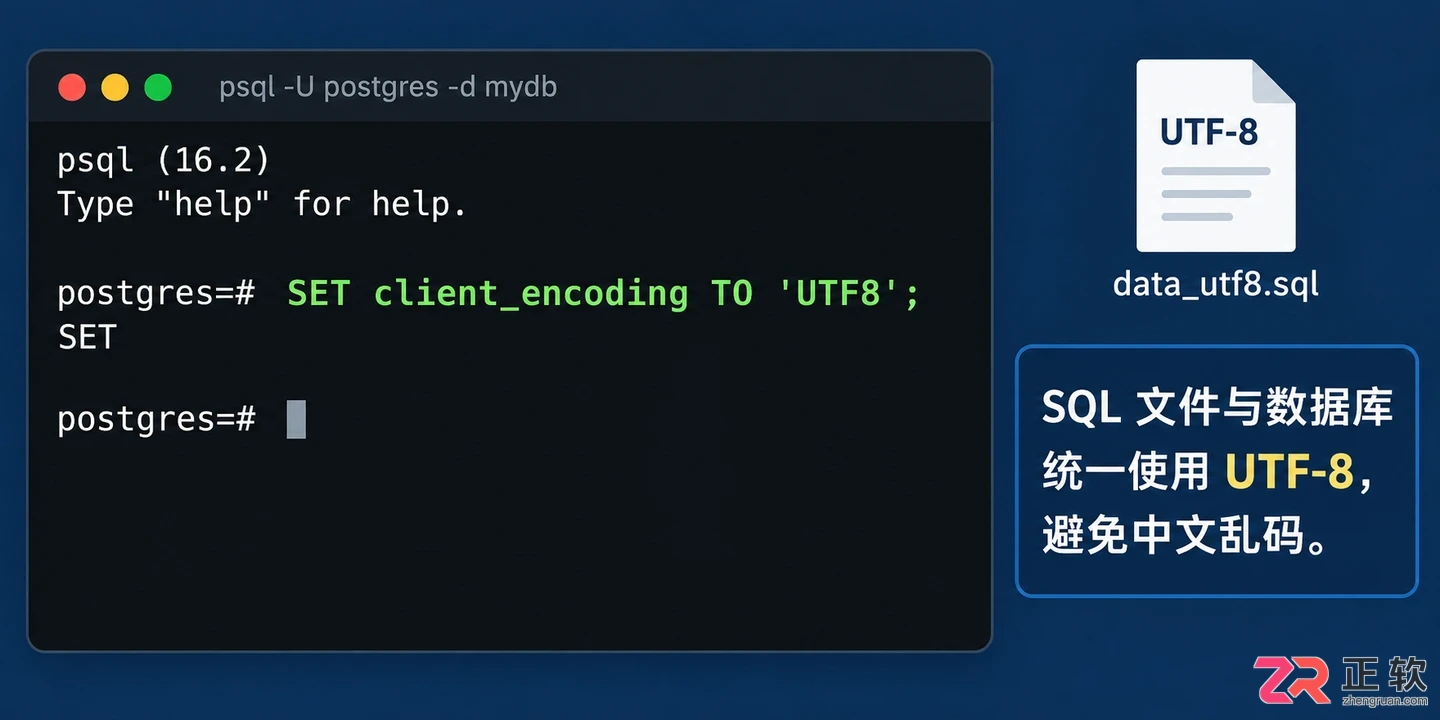 postgresql导入sql文件命令操作教程