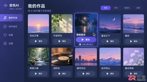 音述AI作品怎么发布到社区进行分享