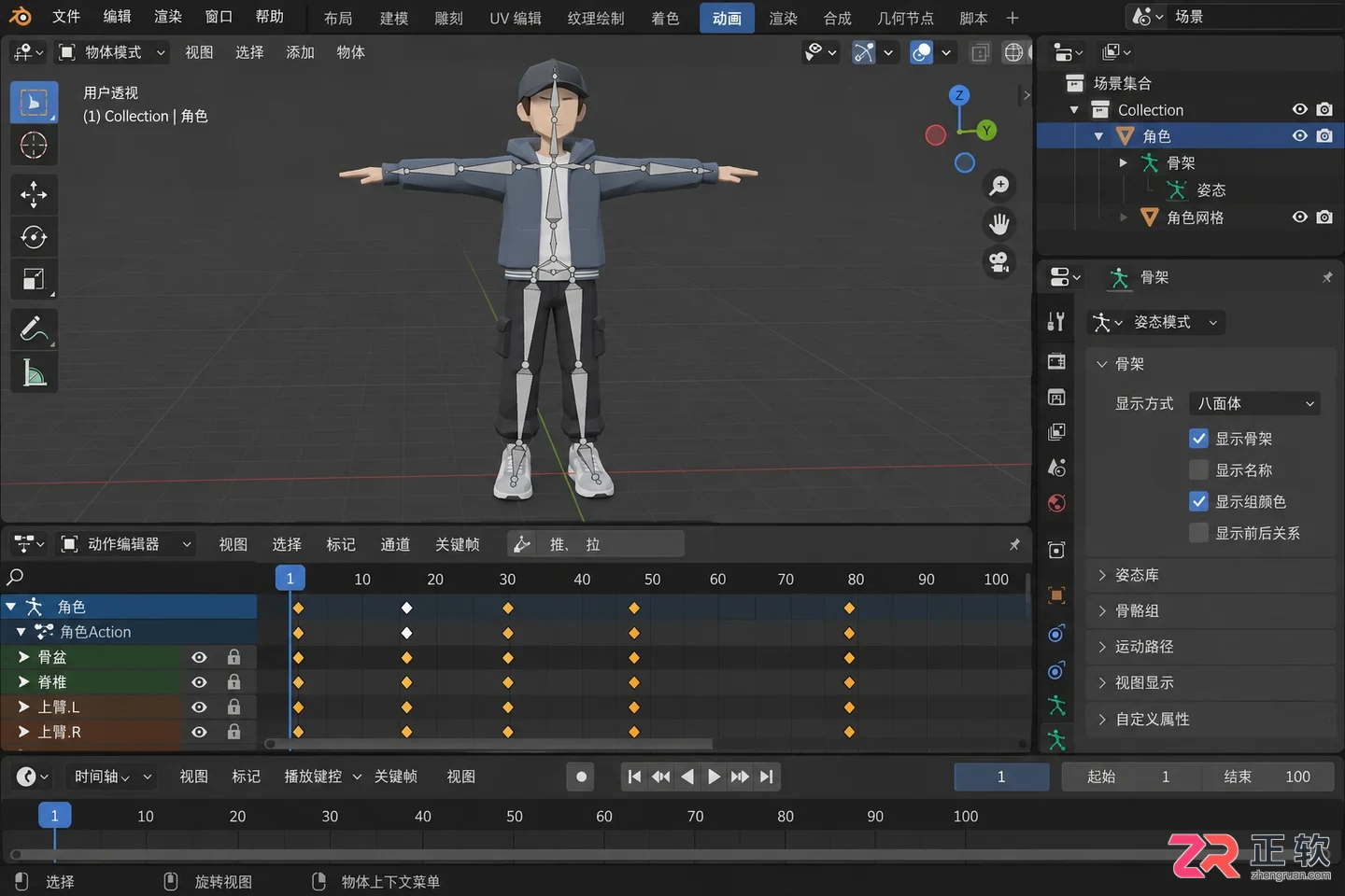 blender角色动画怎么样新手制作效果与上手教程