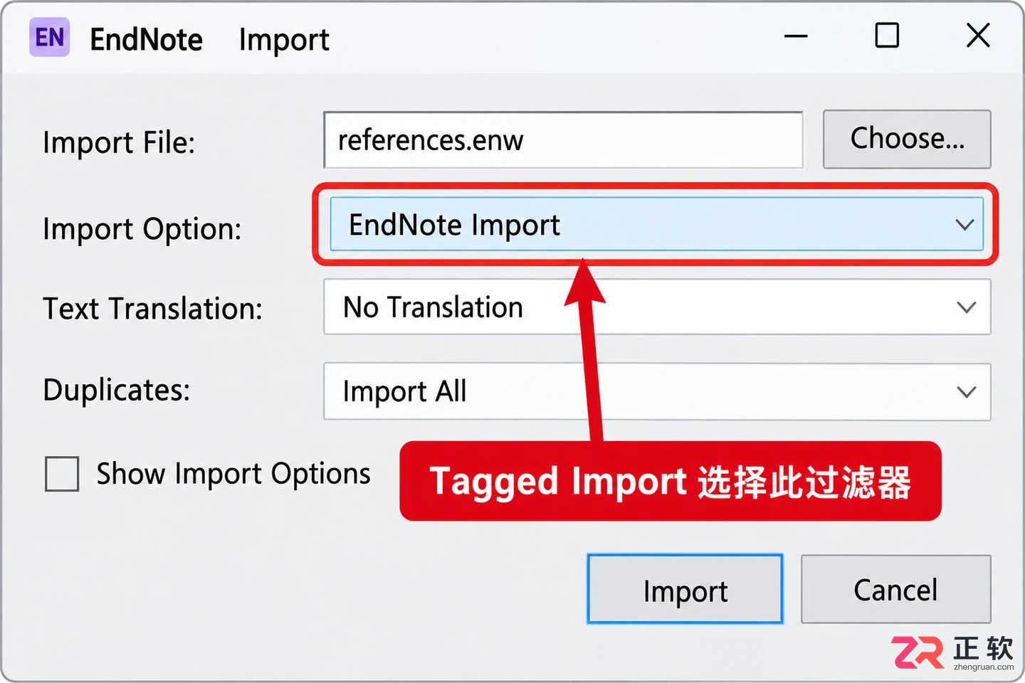 endnote导入有%什么原因及对应解决方法