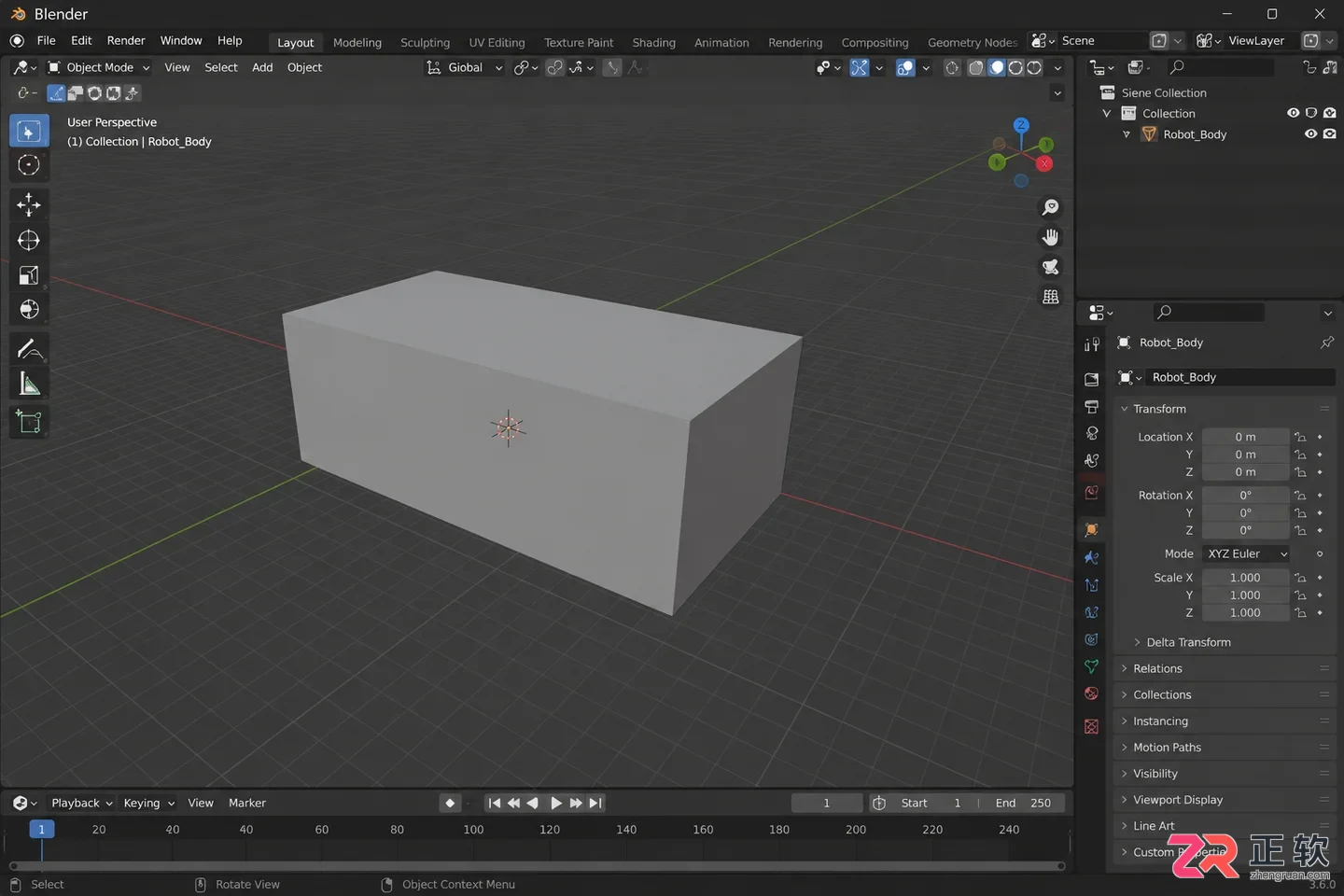 blender机器人建模教程详解全过程步骤
