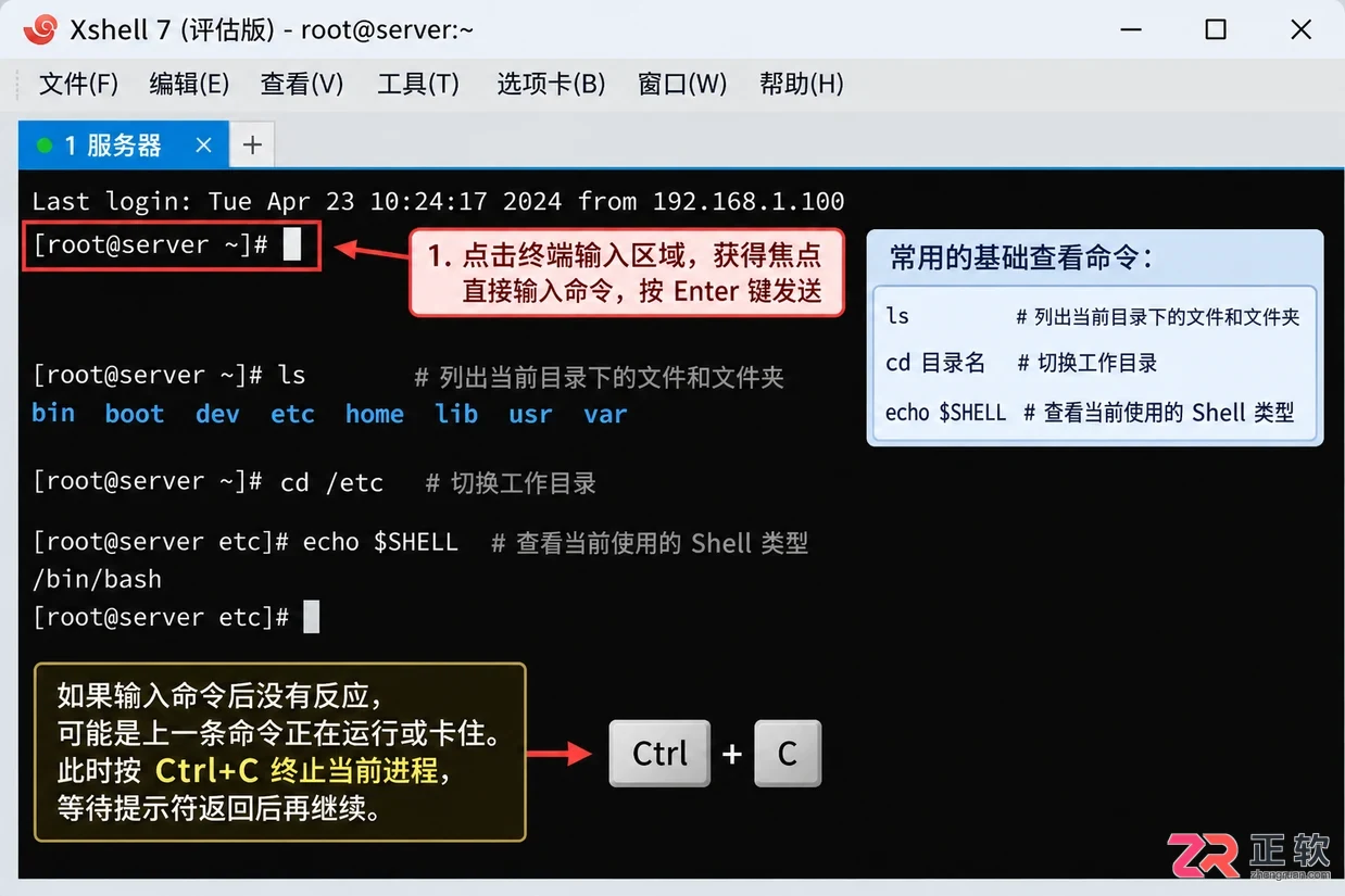 xshell 如何调用 shell 命令