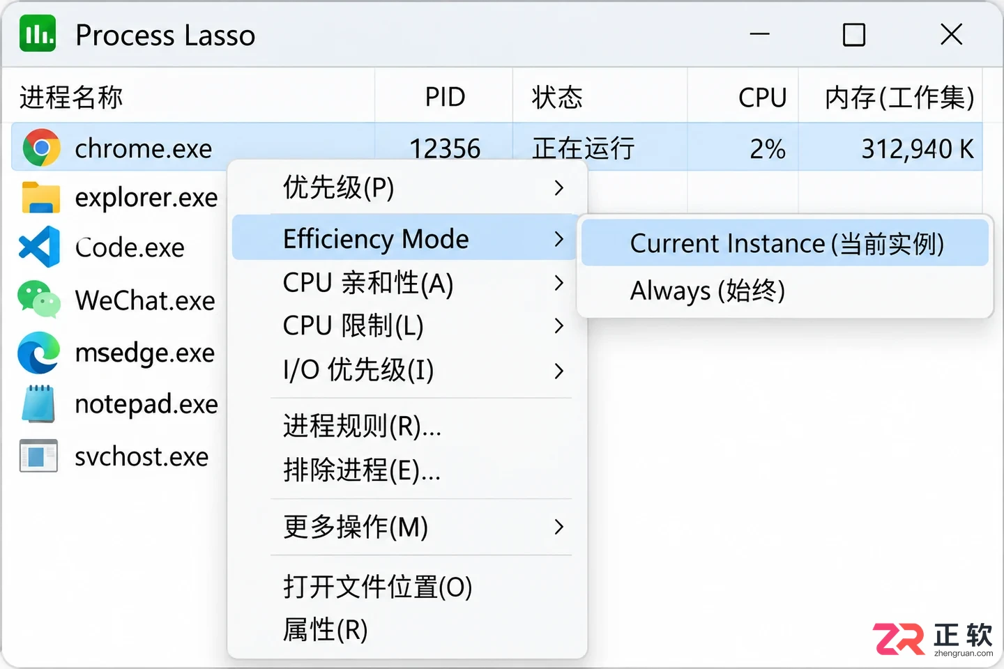 process lasso pro 怎么设置