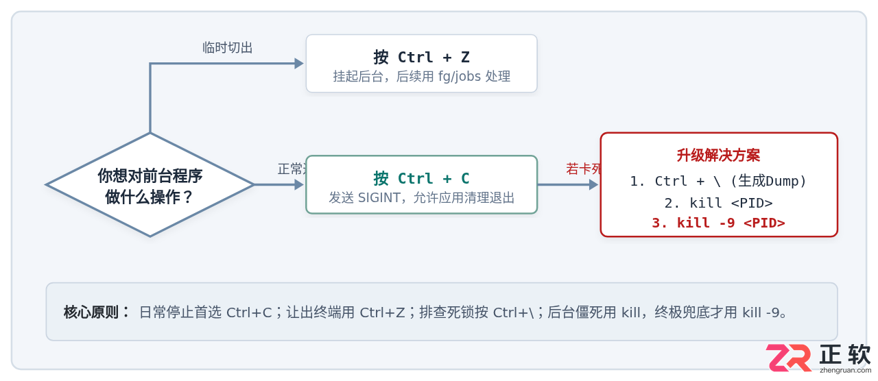 linux系统终止进程快捷键是什么及使用方法