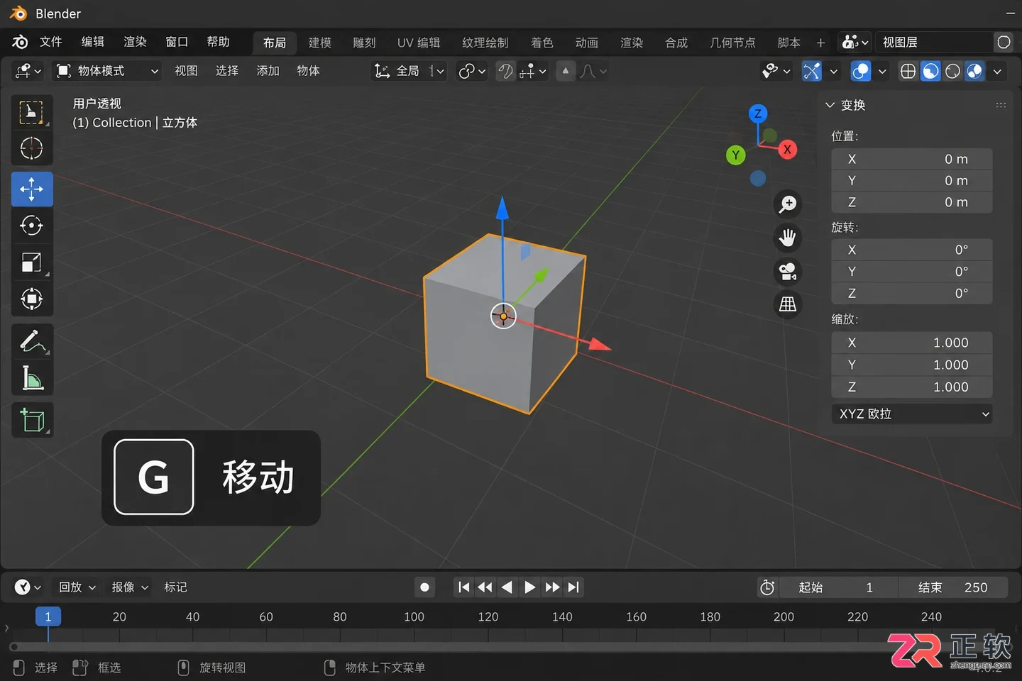 blender基础教程图解零基础快速上手操作指南