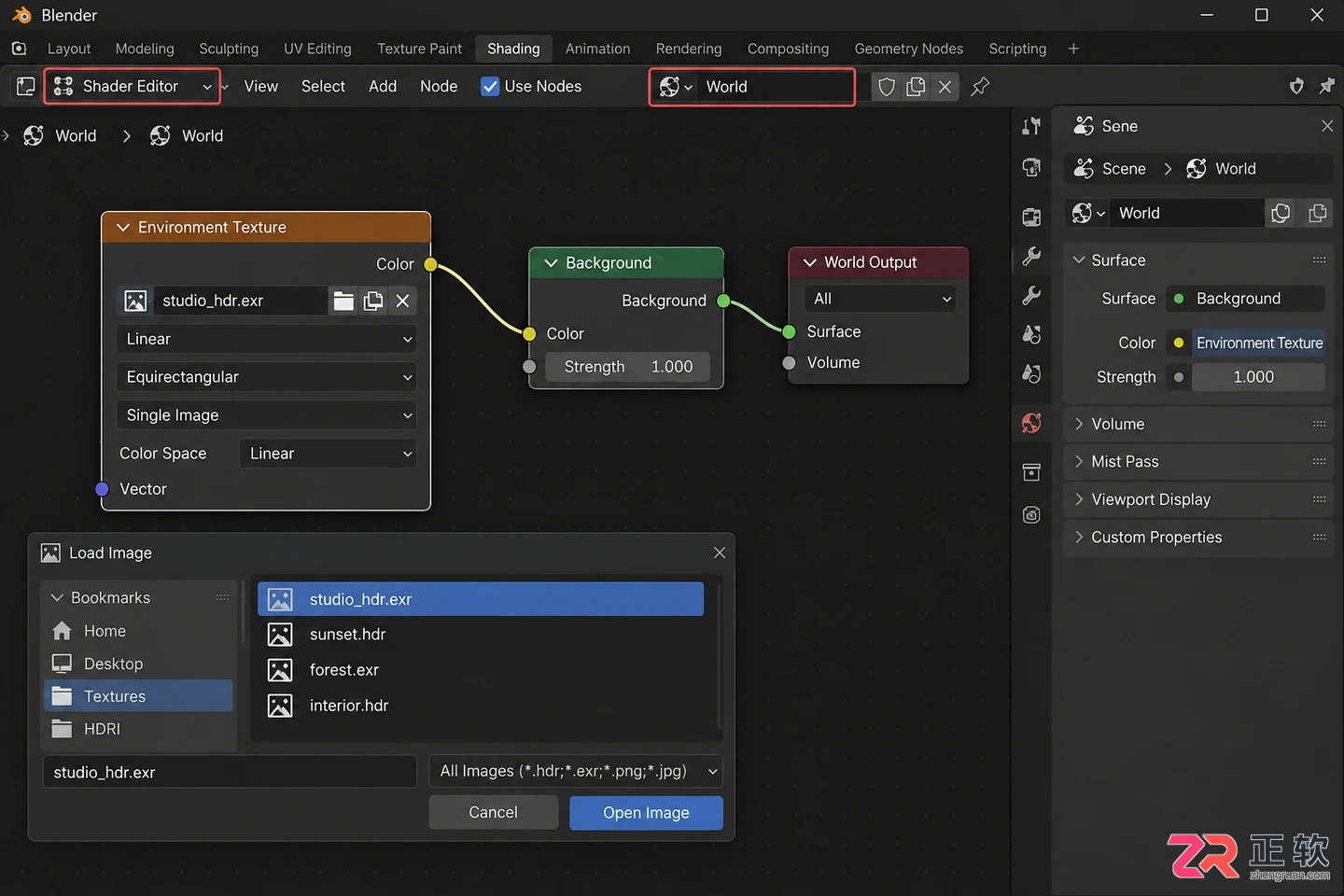 blender hdr渲染设置哔哩哔哩详细操作教程