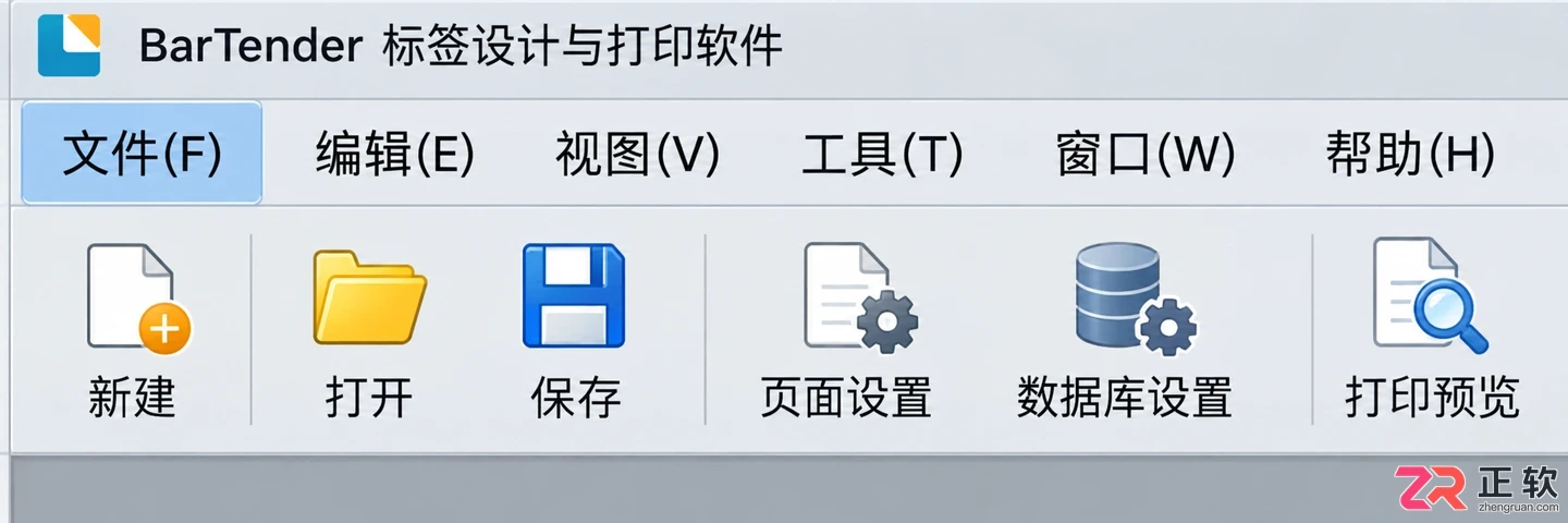 bartender中文设置教程英文界面切换中文详解