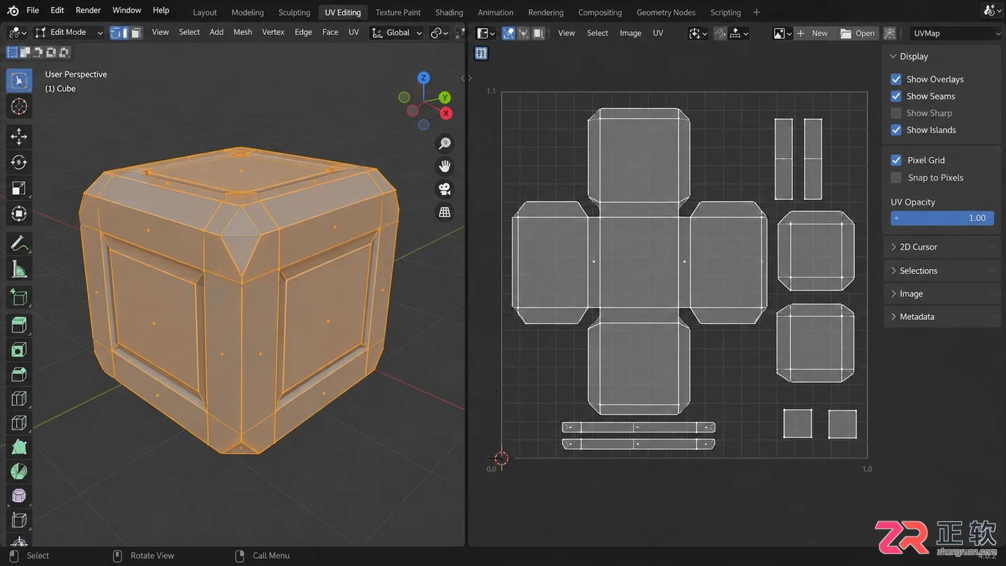 blender导入fbx变成白模了怎么解决贴图不显示问题