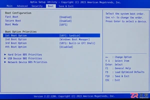 Windows10全新安装BIOS启动项设置方法
