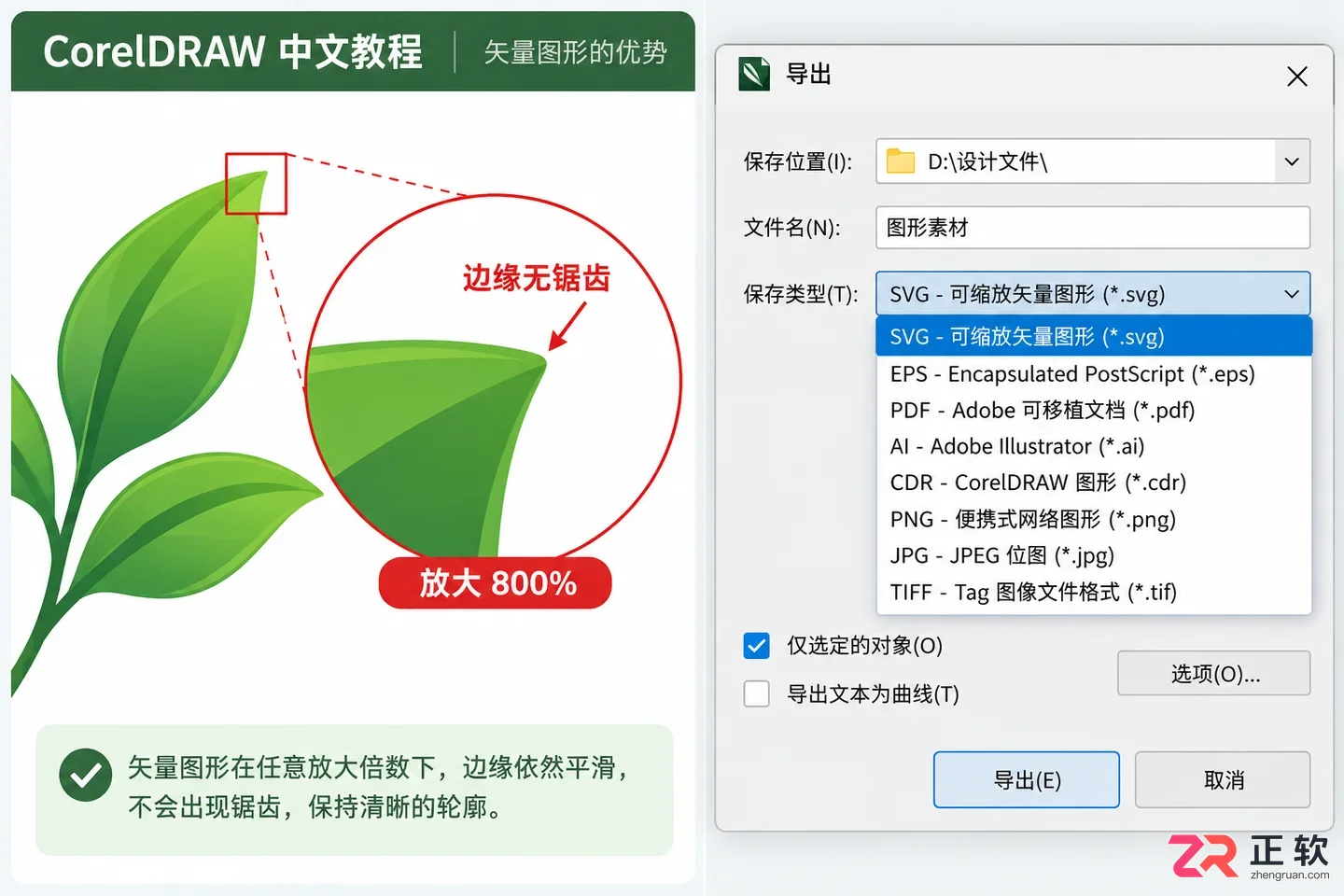 coreldraw怎么把图片变成矢量图详细操作步骤