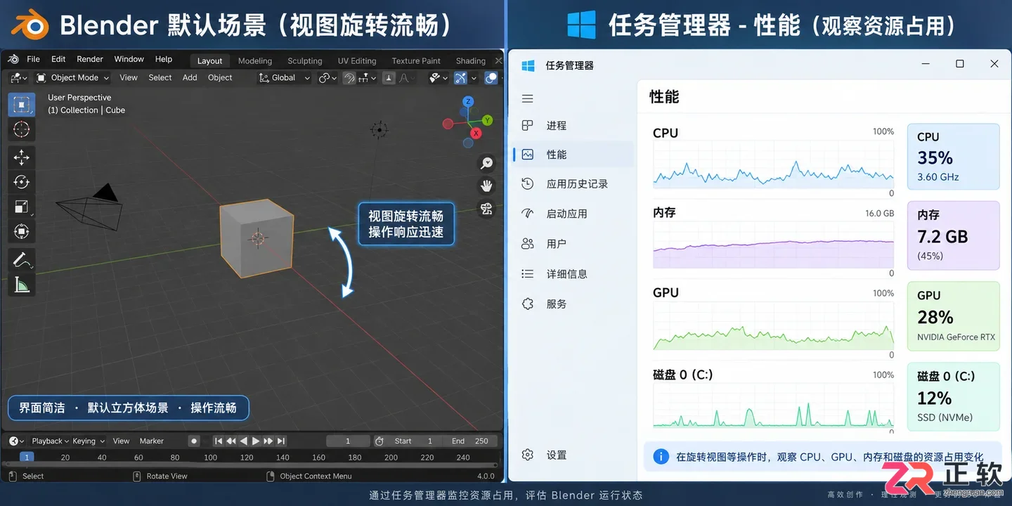blender安装后电脑变卡怎么办及解决方法