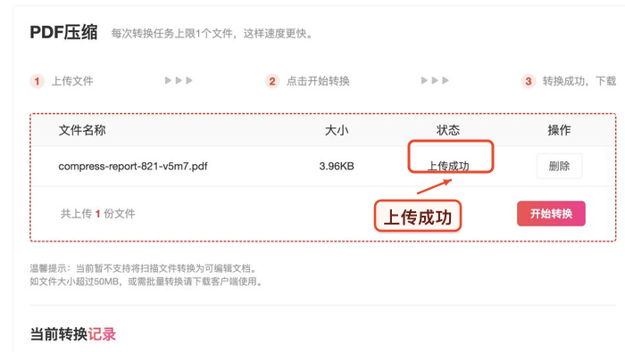 PDF压缩核对文件状态和名称真实中文页面图